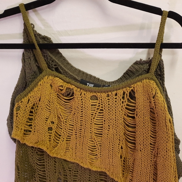 RAGGED KNIT TOP - Picture 2 of 6